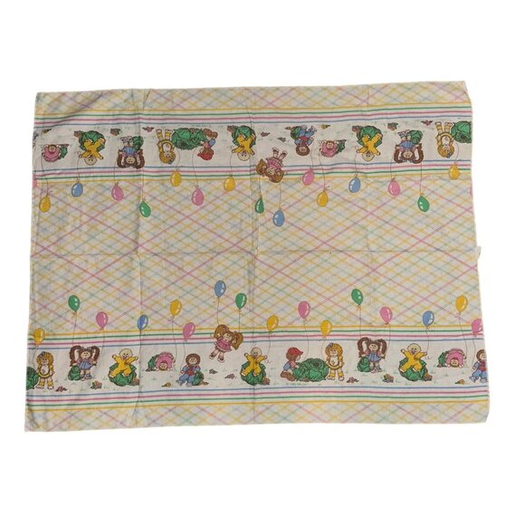 Vtg Cabbage Patch Kids CBK Receiving Blanket 38X29 Colorful Baby Infant Newborn - Picture 1 of 7